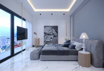 Вилла 4+1 в Тепе, Алания, Турция | PTE-63516