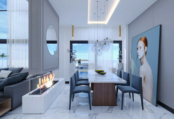 Вилла 4+1 в Тепе, Алания, Турция | PTE-63516