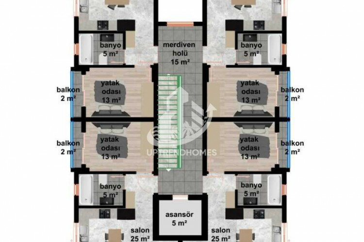 Квартира 1+1 в Кестеле, Турция | STE-63544