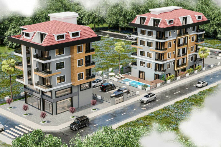 Квартира 1+1 в Кестеле, Турция | STE-63544