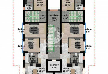 Квартира 1+1 в Кестеле, Турция | STE-63544