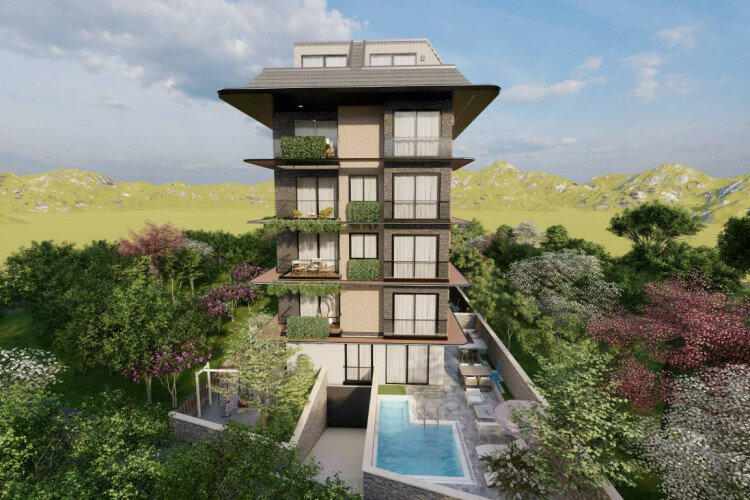 Квартира 2+1 в Кестеле, Турция | PTE-63565