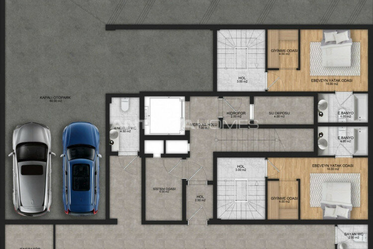 Квартира 1+1 в Анталии, Турция | STE-63598