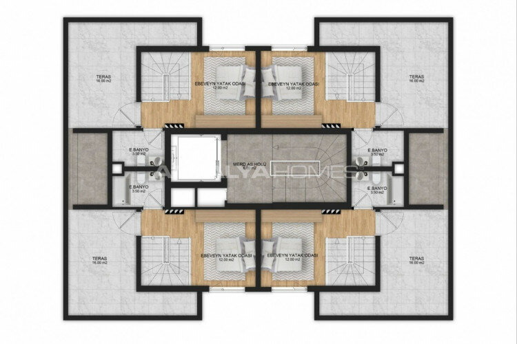 Квартира 1+1 в Анталии, Турция | STE-63598