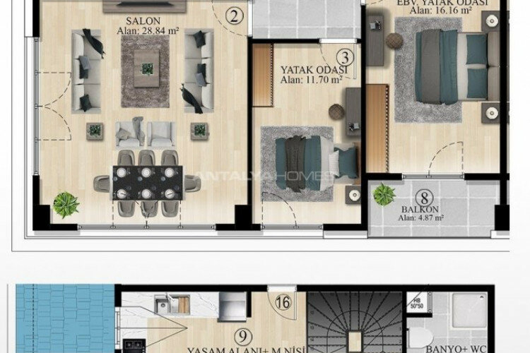 Квартира 2+1 в Бююкчекмедже, Турция | PBB-63608