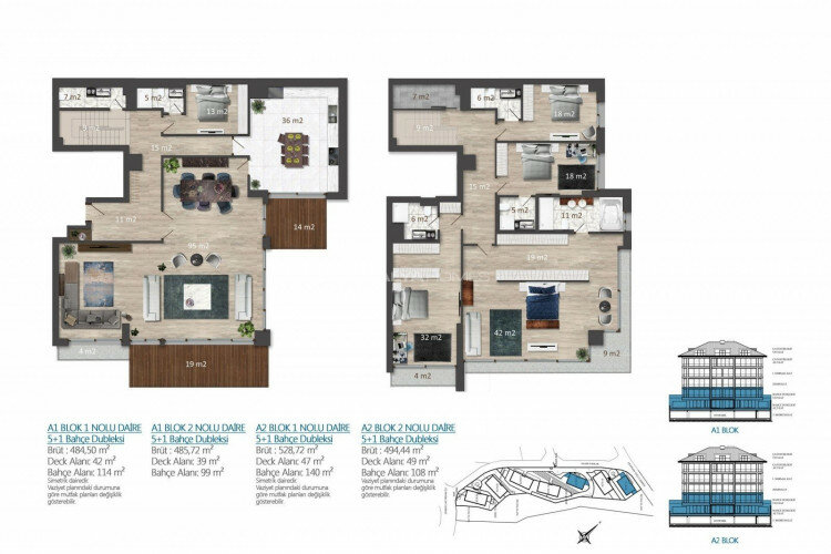 Пентхаус 1+1 в Стамбуле, Турция | SBB-63607