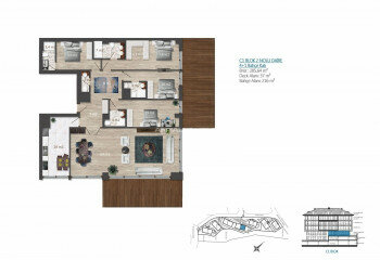 Пентхаус 1+1 в Стамбуле, Турция | SBB-63607