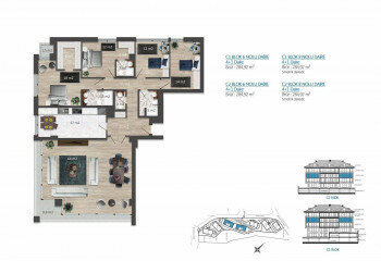 Пентхаус 1+1 в Стамбуле, Турция | SBB-63607