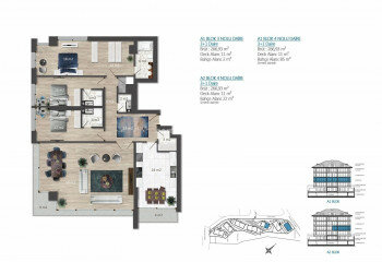 Пентхаус 1+1 в Стамбуле, Турция | SBB-63607