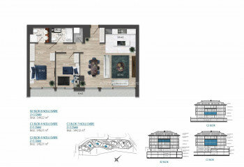 Пентхаус 1+1 в Стамбуле, Турция | SBB-63607