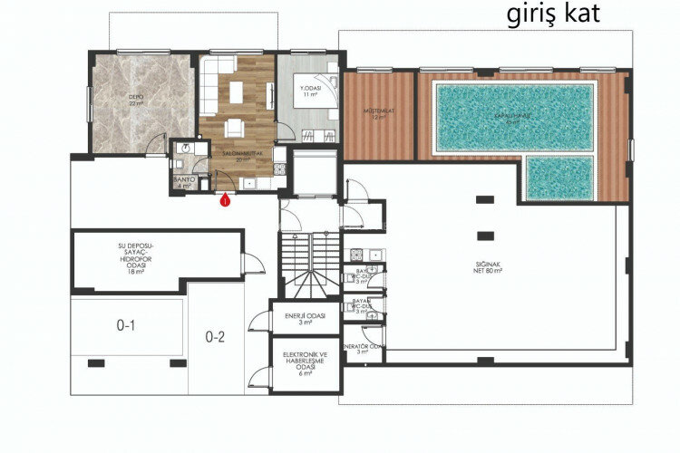 Пентхаус 4+1 в Алании, Турция | PBB-63600