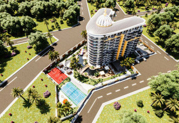 Пентхаус 2+1 в Газипаше, Турция | PTE-63628