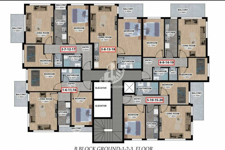 Пентхаус 2+1 в Алании, Турция | SBB-63716