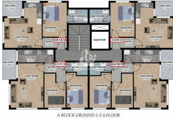 Пентхаус 2+1 в Алании, Турция | SBB-63716