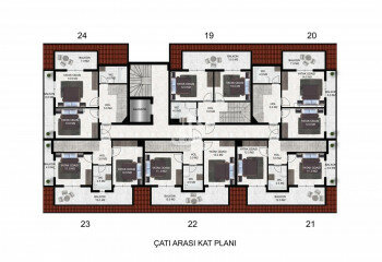 Квартира 1+1 в Алании, Турция | PKK-63718