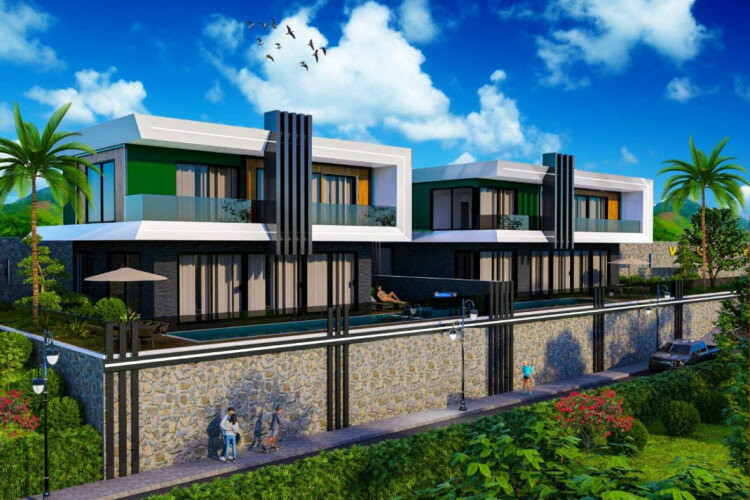 Вилла 4+1 в Алании, Турция | STE-63719