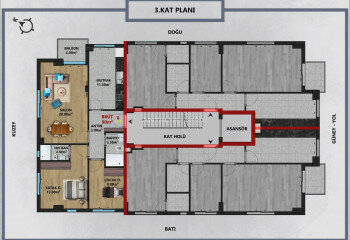 Квартира 2+1 в Анталии, Турция | PBB-63764
