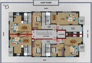 Квартира 2+1 в Анталии, Турция | PBB-63764