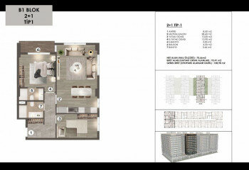 Квартира 2+1 в Стамбуле, Турция | SBB-63773