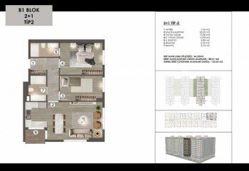 Квартира 3+1 в Стамбуле, Турция | PTE-63774