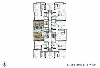 Квартира 1+1 в Бейликдюзе, Турция | SBB-63776