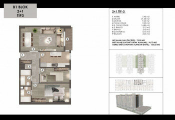 Квартира 1+1 в Стамбуле, Турция | STE-63772