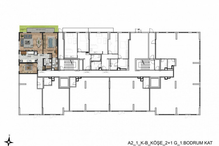 Квартира 2+1 в Бейликдюзе, Турция | STE-63777