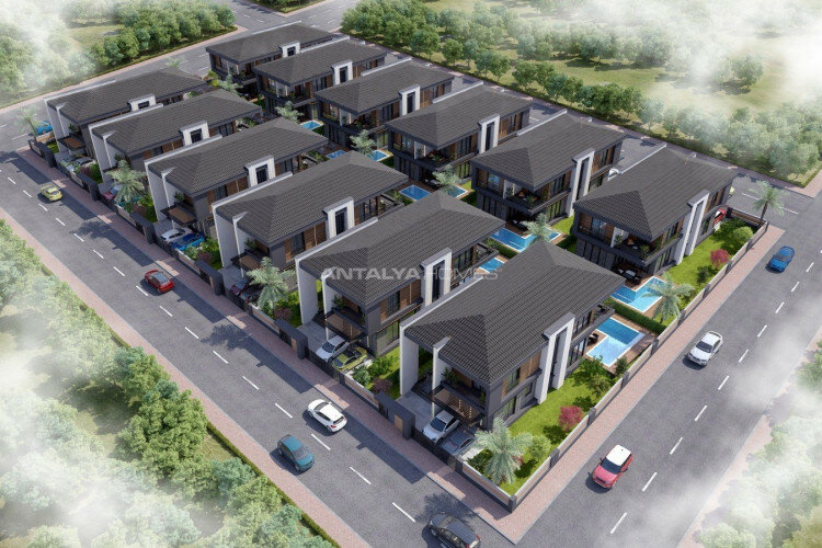 Вилла 4+1 в Дёшемеалты, Турция | PTE-63836