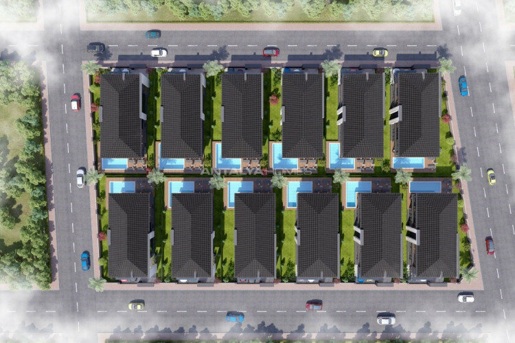 Вилла 4+1 в Дёшемеалты, Турция | PTE-63836