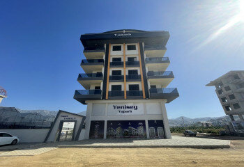 Однокомнатная квартира 1+1 в Каргыджаке, Алания, Турция 