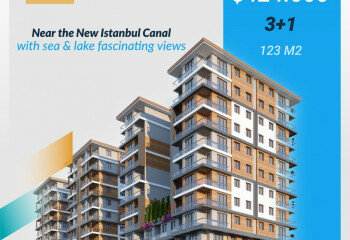 Трехкомнатная квартира 3+1 в Кючюкчекмедже, Стамбул, Турция 