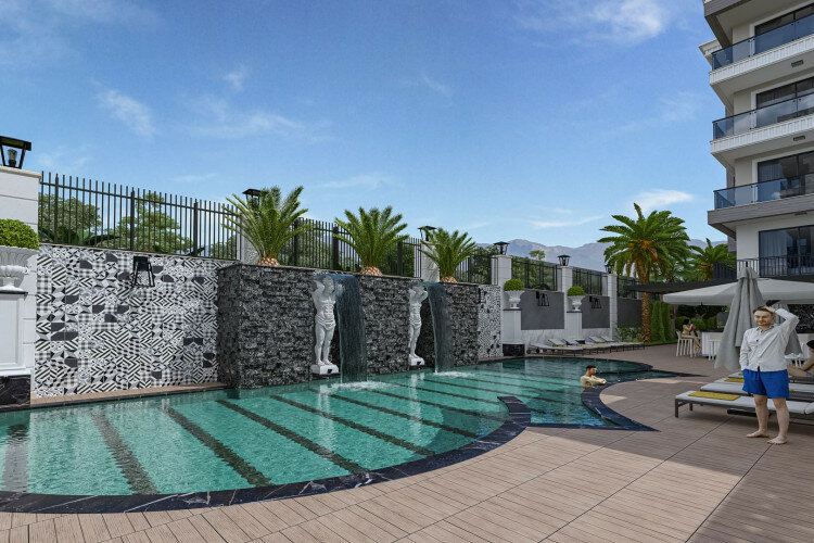 Квартира 2+1 в Каргыджаке, Алания, Турция | SBB-63939