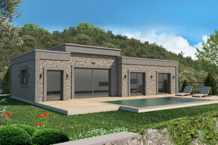 Вилла 3+1 в Бодруме, Турция | PKK-63933