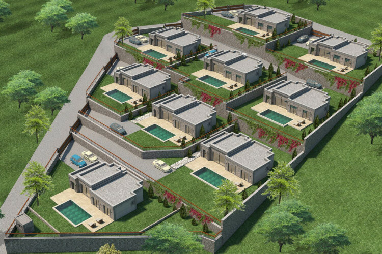 Вилла 3+1 в Бодруме, Турция | PKK-63933