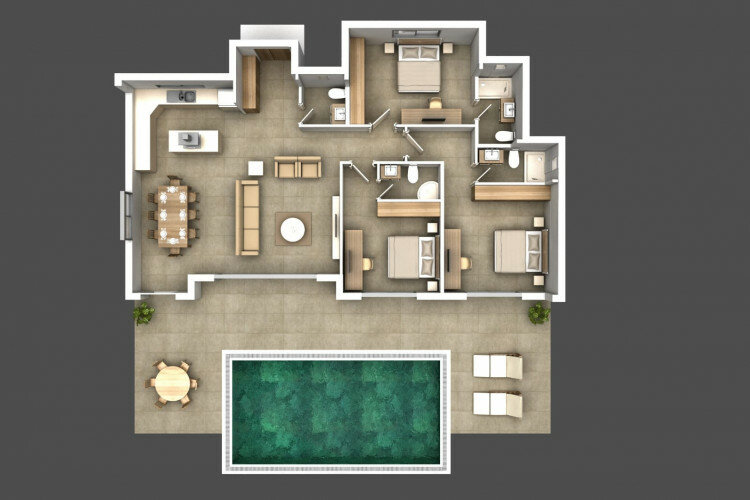 Вилла 3+1 в Бодруме, Турция | PKK-63933