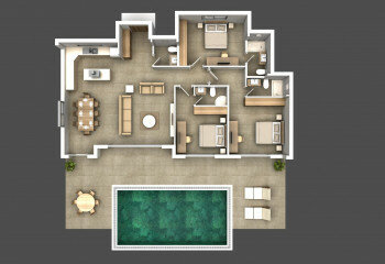 Вилла 3+1 в Бодруме, Турция | PKK-63933