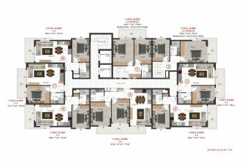 Квартира 1+1 в Алании, Турция | STE-63991