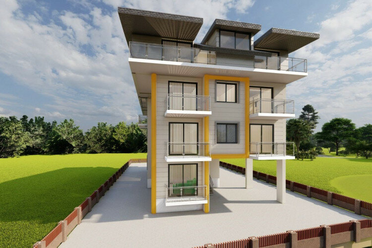 Квартира 1+1 в Газипаше, Турция | PTE-64131