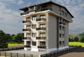 Квартира 1+1 в Газипаше, Турция | PTE-64131