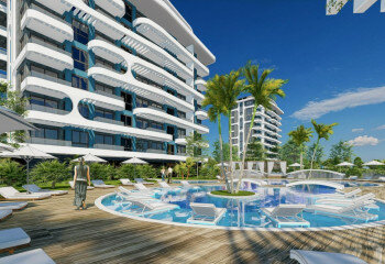 Пентхаус 4+1 в Демирташе, Алания, Турция | PTE-64306