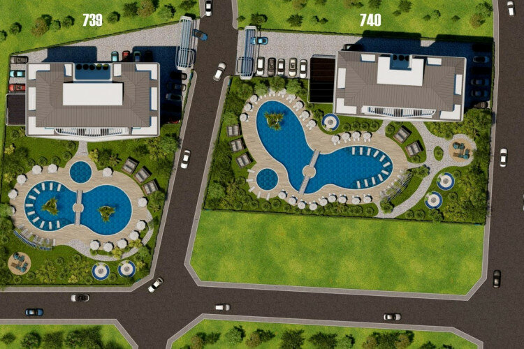 Пентхаус 2+1 в Демирташе, Алания, Турция | SBB-64305