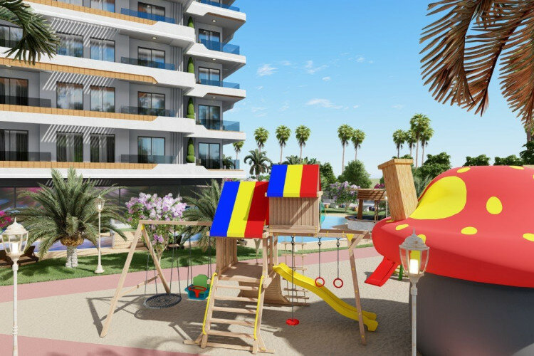 Квартира 1+1 в Газипаше, Турция | PTE-64371