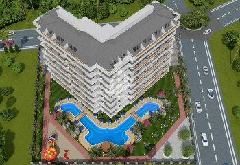 Квартира 1+1 в Газипаше, Турция | SBB-64388