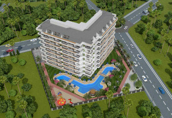 Квартира 1+1 в Газипаше, Турция | SBB-64388