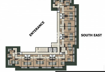 Квартира 1+1 в Газипаше, Турция | SBB-64388