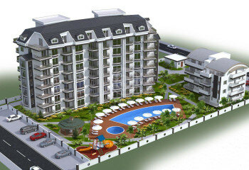 Квартира 1+1 в Газипаше, Турция | STE-64404