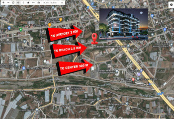 Квартира 2+1 в Газипаше, Турция | STE-64409