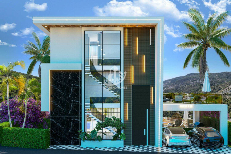 Вилла 3+1 в Алании, Турция | PBB-64511