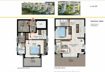 Квартира 1+1 в Алании, Турция | SBB-64612