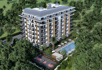 Пентхаус 2+1 в Газипаше, Турция | PTE-64610